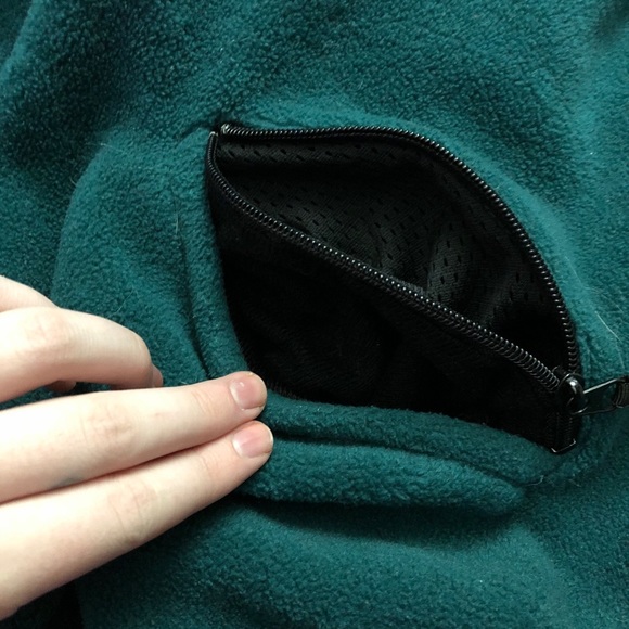 OUTERSPORT Turquoise Half-Zip Fleece - Picture 7 of 7